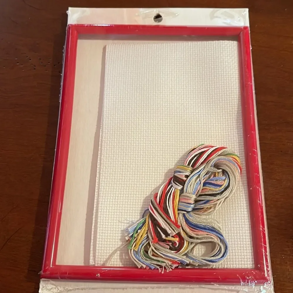 Janlynn Suzys Zoo Counted Cross Stitch Kit w/ Frame Being A Grandmother …
